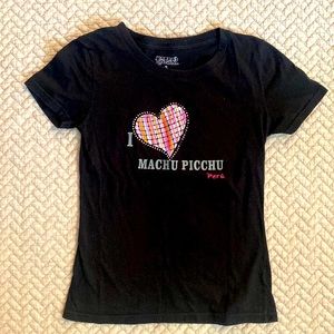 Black ♥️ Machu Picchu Peru Shirt